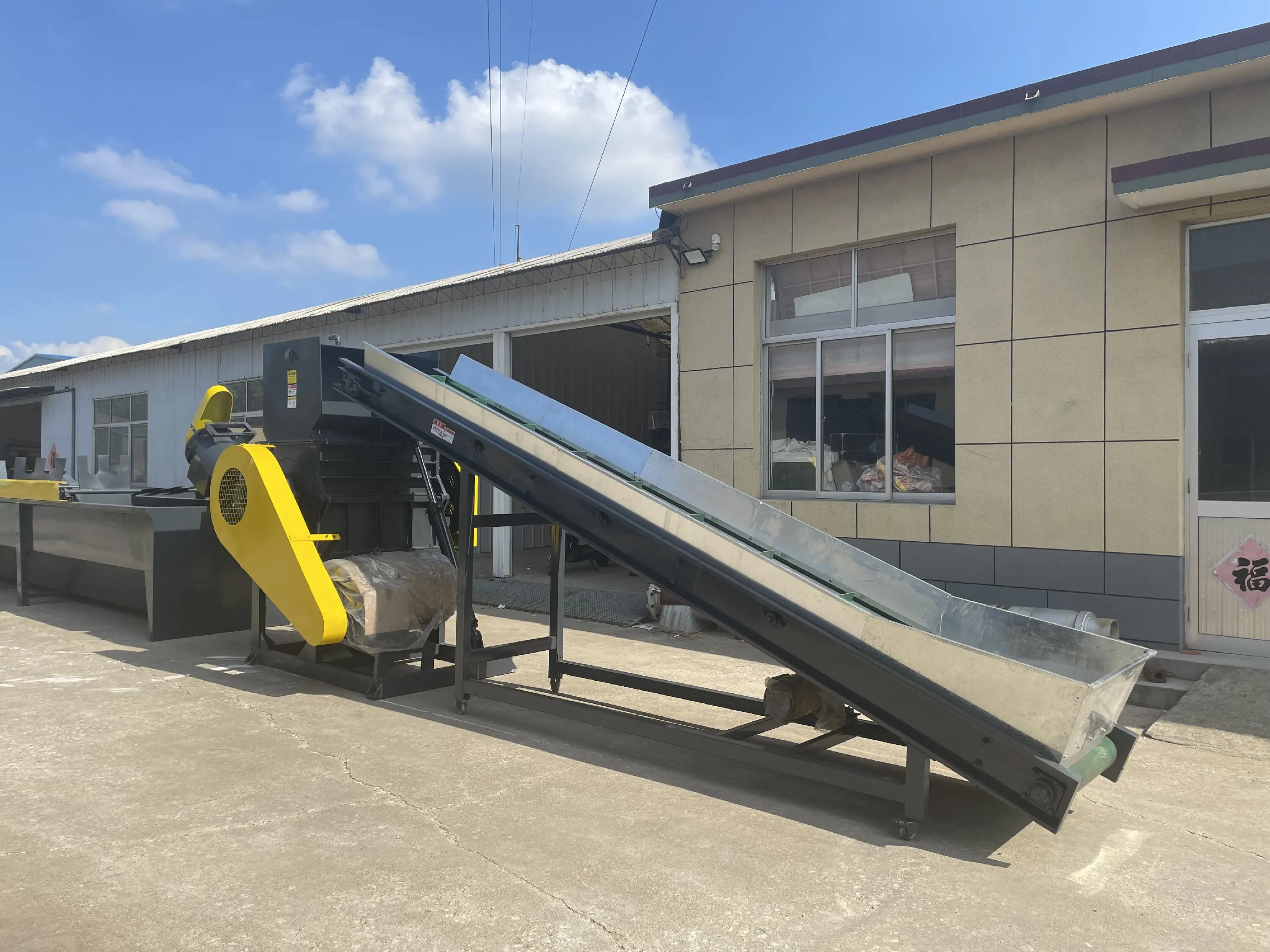 Automatic Multi function waste plastic recycling machine in recycle washing line pet recycling machine plastic bottle