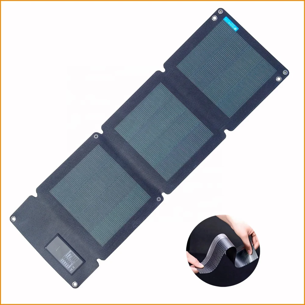 Folded Tablet Size Mobile Solar Charger For Mobile Phones, Ipads
