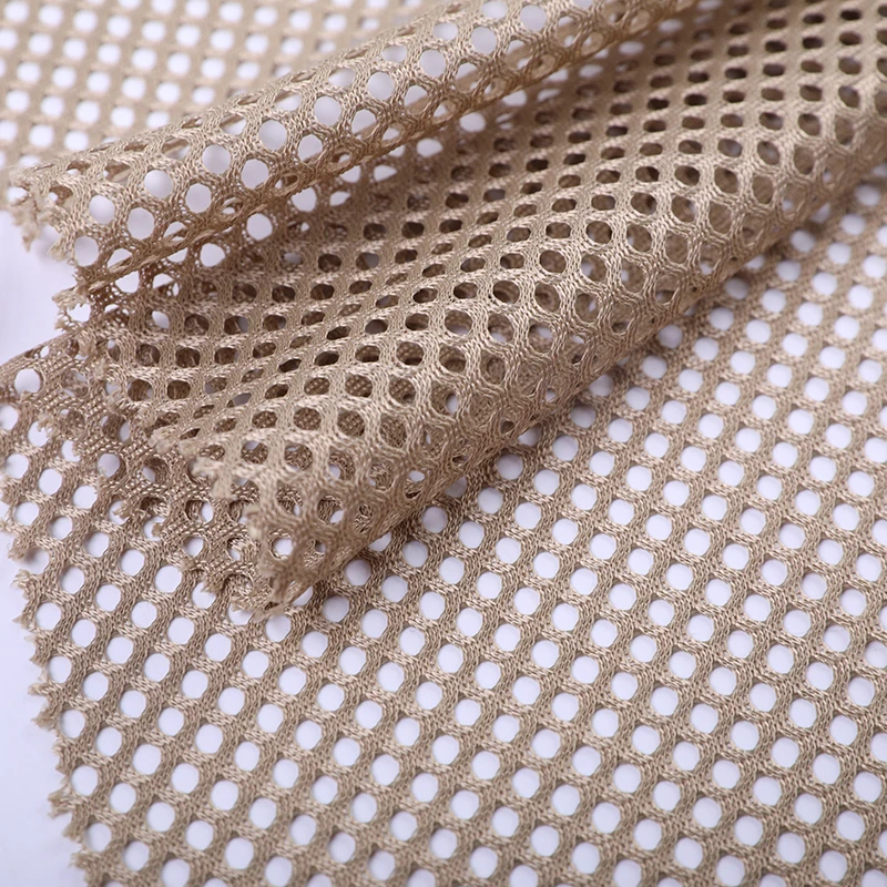 Custom high quality 3*3 fabric knitted mesh fabric for clothing