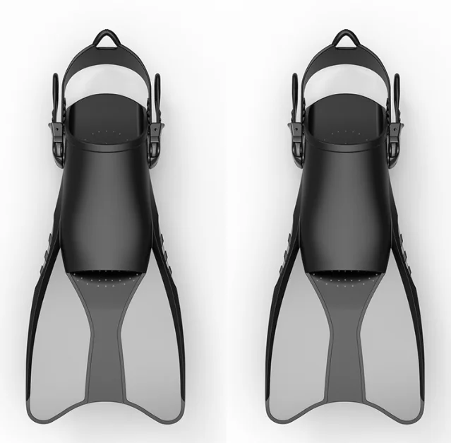 Free dive long frog shoes professional adult men and women outdoor snorkeling equipment deep diving fins