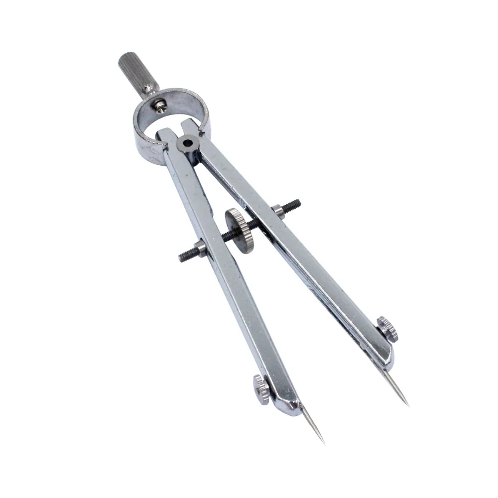 4.3 Inch Long Jewellery Scribing Clockmakers Drawing Spring Dividers Calipers Metal Spring Compasses Protractor