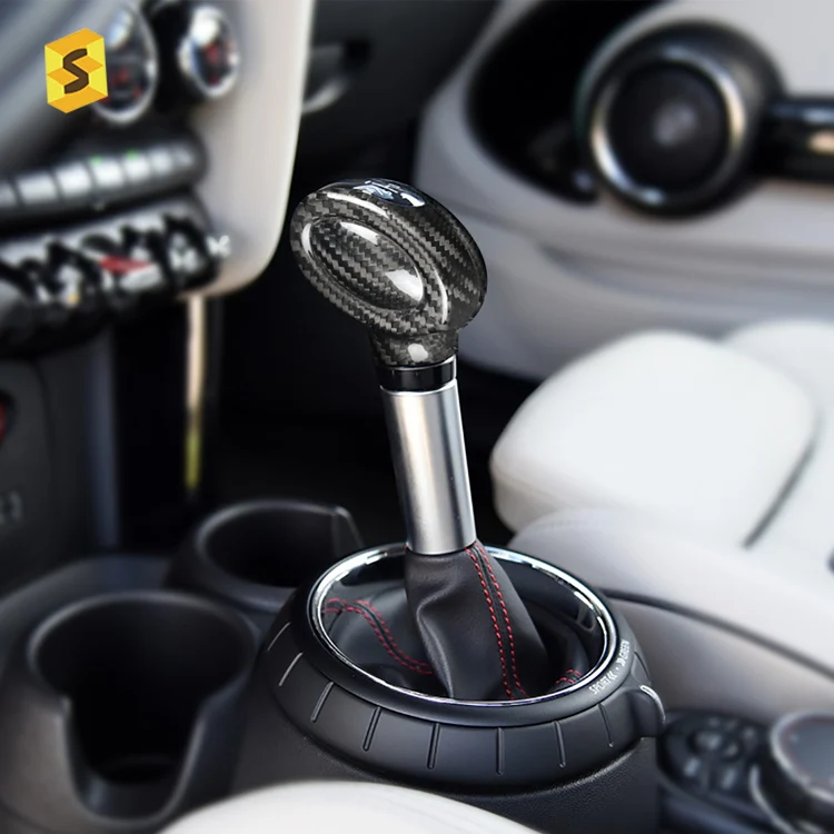 F Series Carbon Fiber Interior Accessories F54 F55 F56 F57 F60 Gear Shift For MINI Cooper