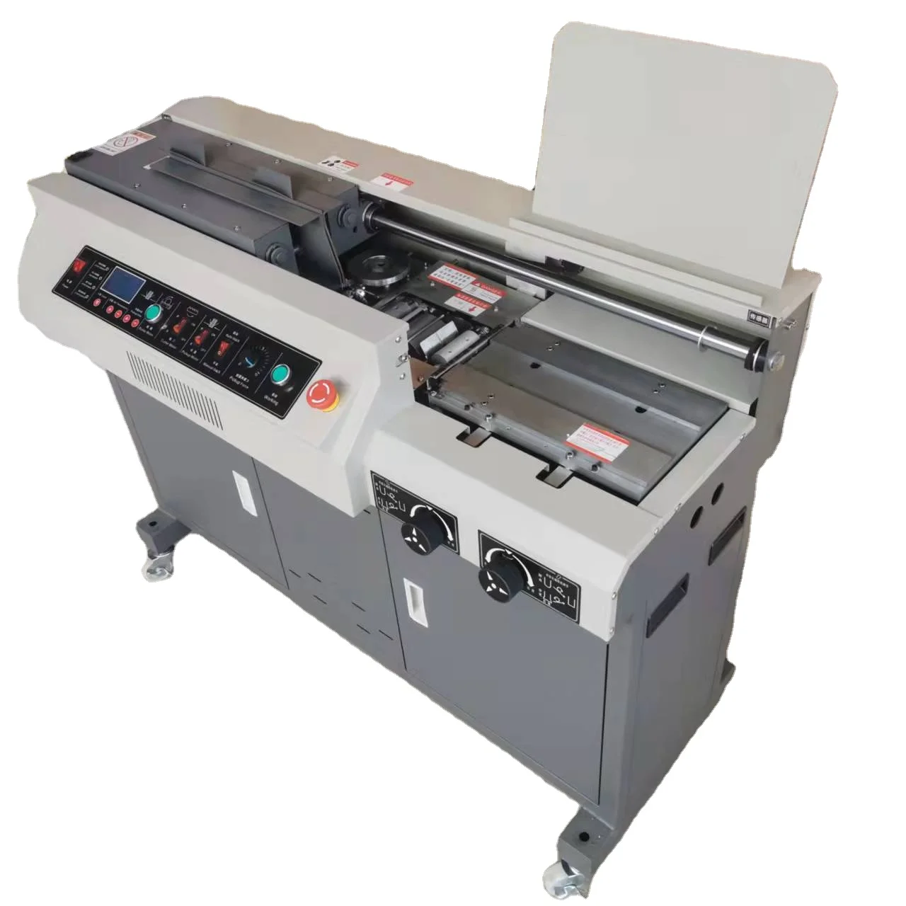 A4 Perfect side Glue Binder Machine Electricity binder with glue  binder glue binding machine with side