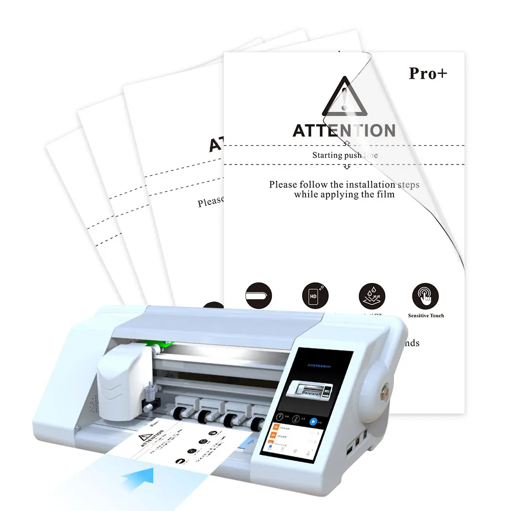 Universal Protector Cutting Machine Material HD TPU Hydrogel Protector Film For Any Models Screen Self Healing Hydrogel Film