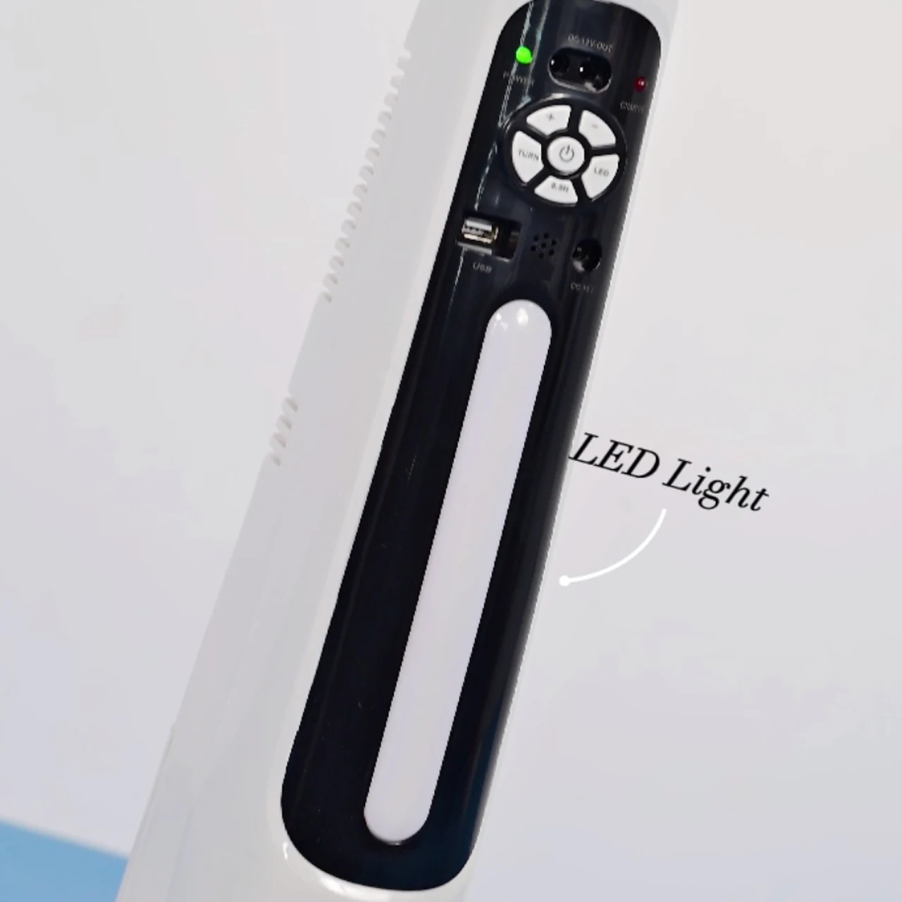 Вентилятор на солнечной панели с USB-разъемом