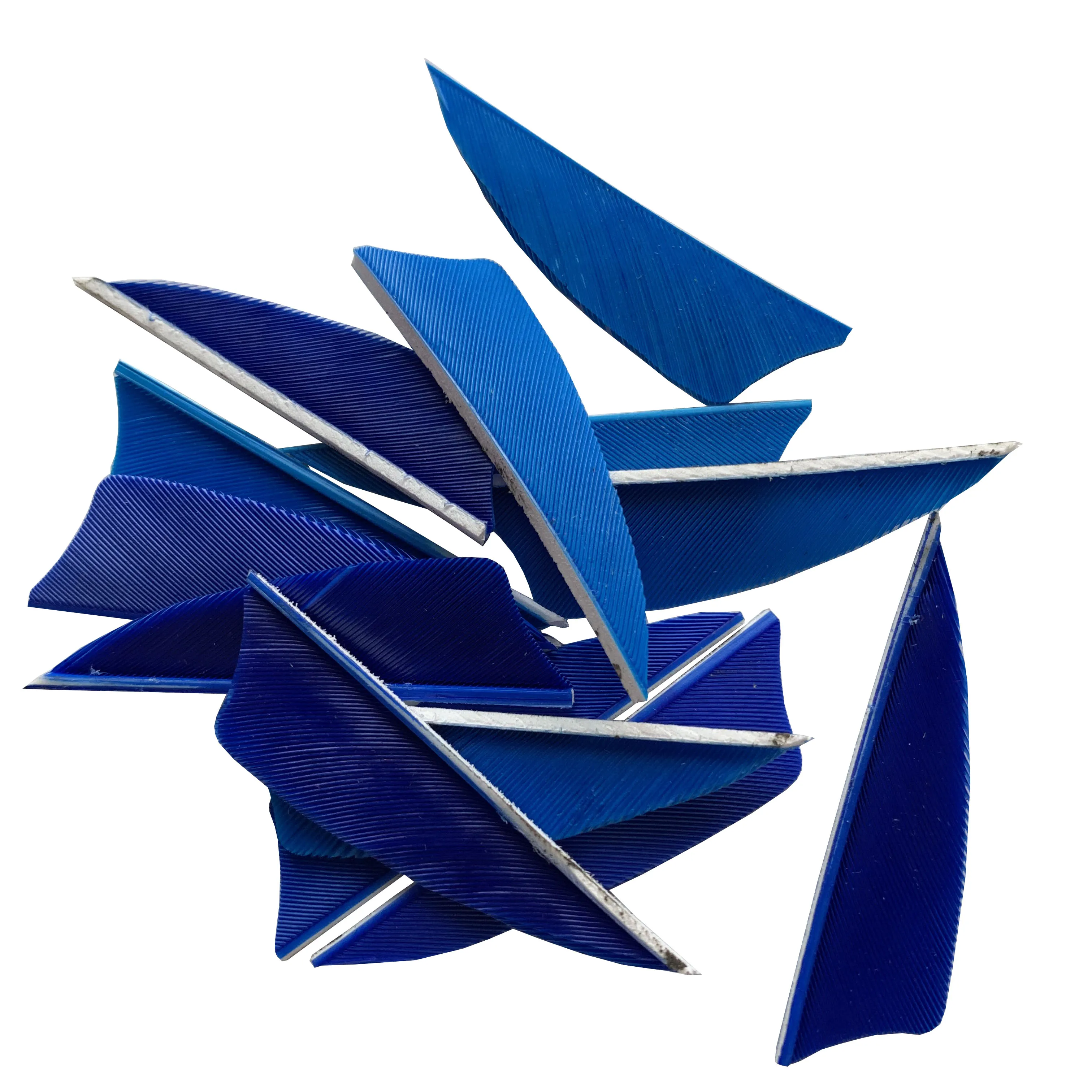 2 INCH Shield Archery Arrow Fletching Feathers For Hunting Accessories Turkey Feather OEM