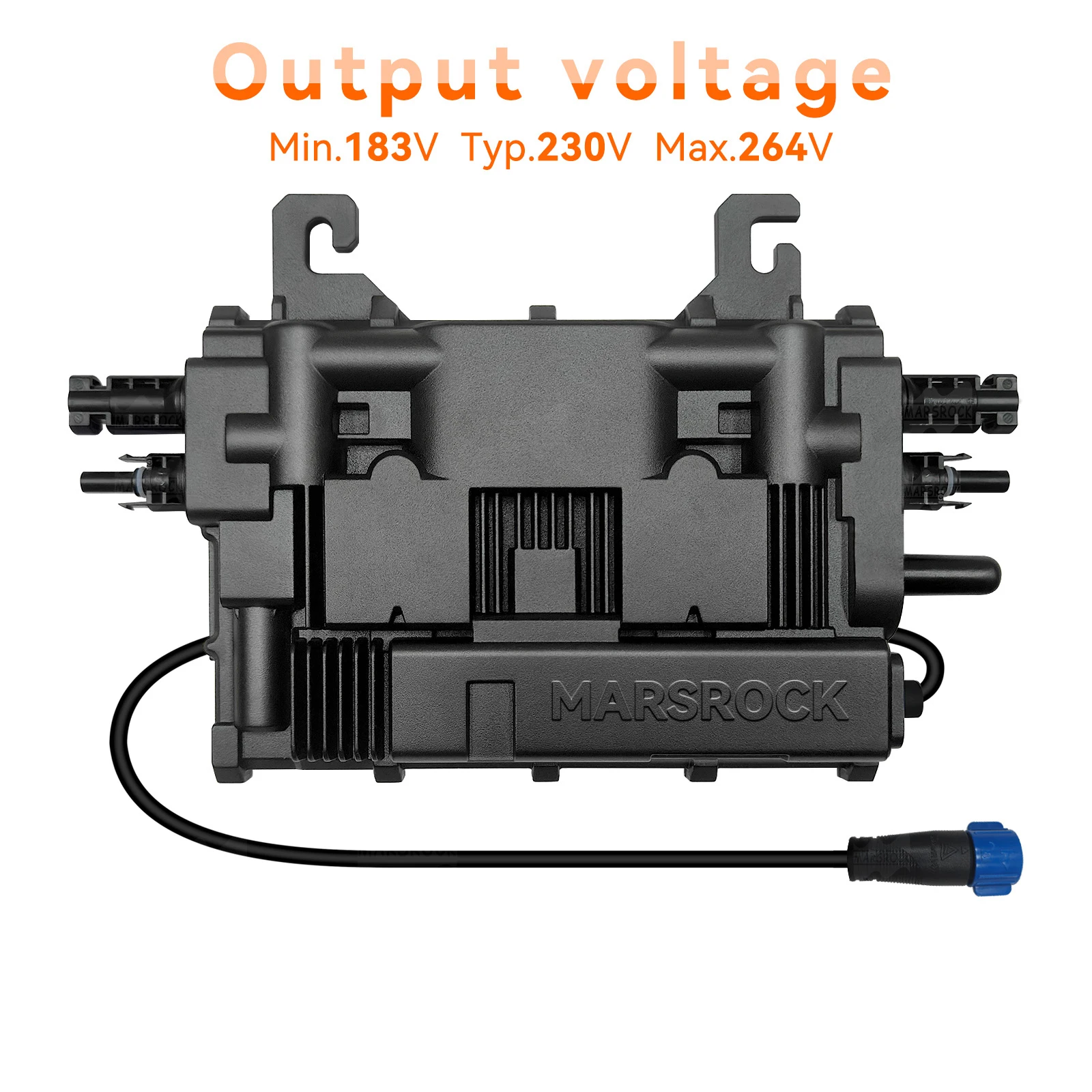 Hot Selling MarsRock Inverter IP67 1000W 2 MPPT Input 2 *17A Sub-1G CE/ROHS/FCC  Grid Tie Micro Inverter For Home Use