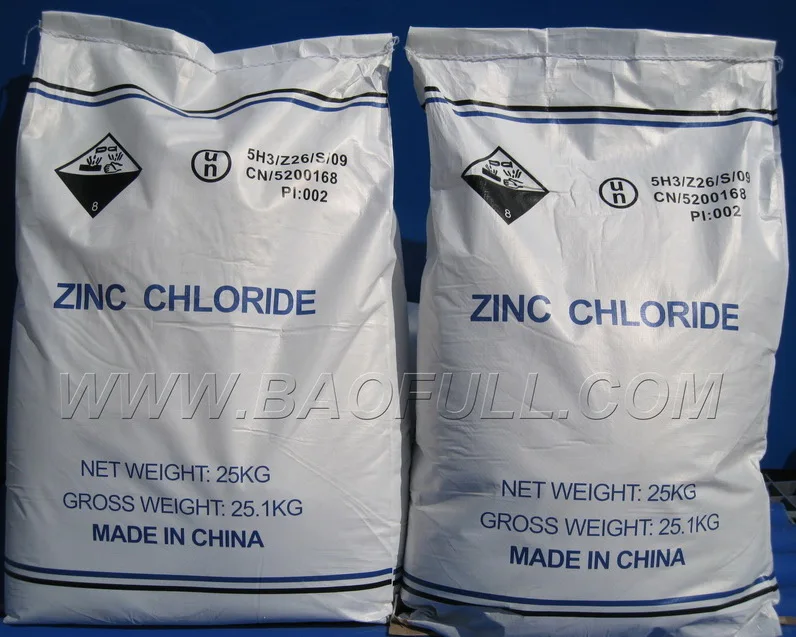 Baofull Brand Zinc Chloride 96% 98%