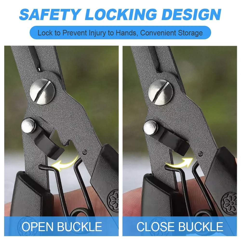 YUEYANG Fisherman Professional Fishing Pliers Resistant Saltwater Fish Hook for Cutting Braid Line Remove Hooks