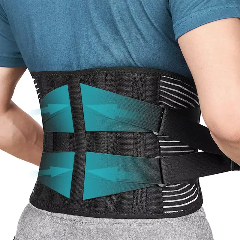 Medical Breathable 6 Stays ceinture lombaire back pain waist back brace lumbar support belt