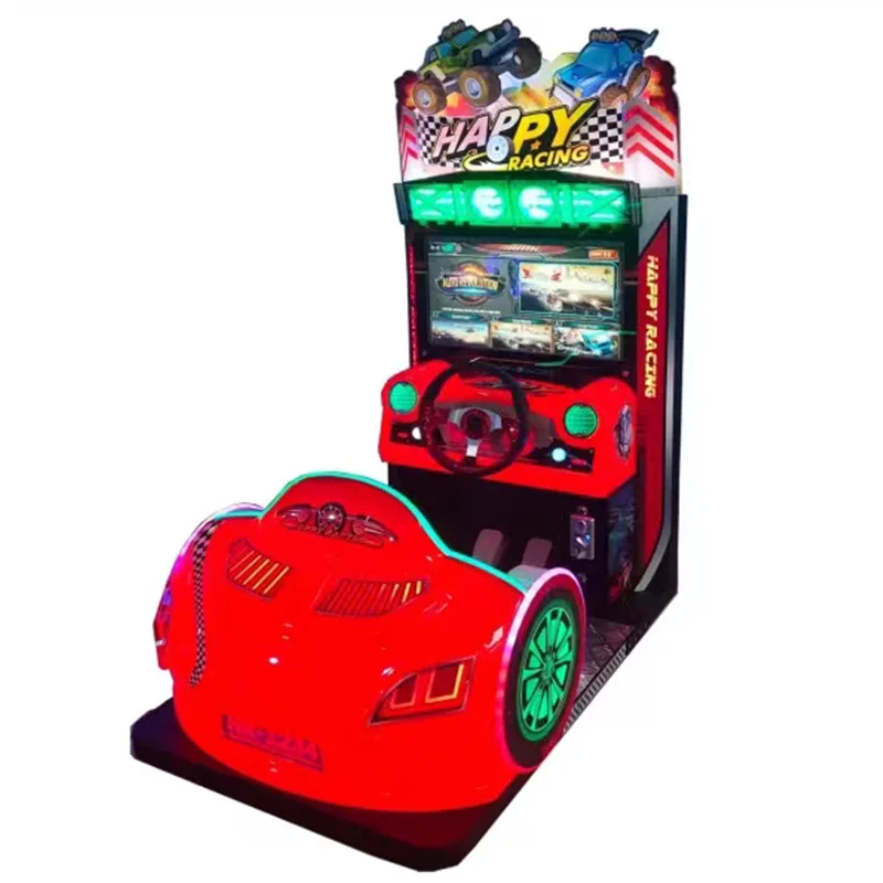 In Guangzhou Arcade machine Driving Video Racing Simulator Electric Off road Multicolor Attractive Price