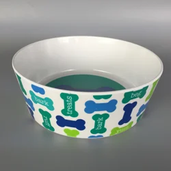Hot selling Custom Melamine Pet Bowls & Feeders Outdoor Cat Melamine Personalize Dog Bowl
