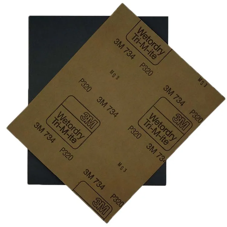 3M 734 Wetordry Sanding Paper Sheet Smoothing and Polishing Automotive Workshop SandPaper