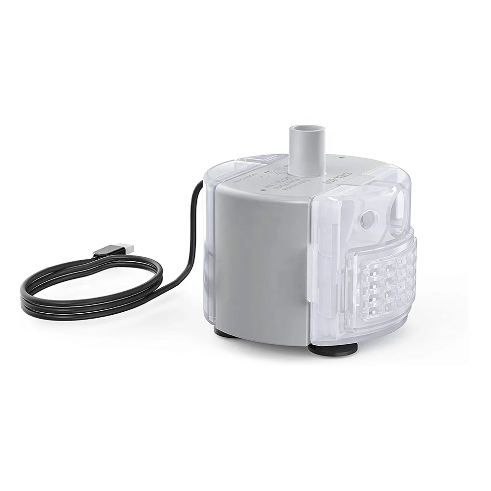 Cat Water Fountain Pump Replacement for Pet Water Fountains Ultra Quiet Long Lifespan with Power USB Cable