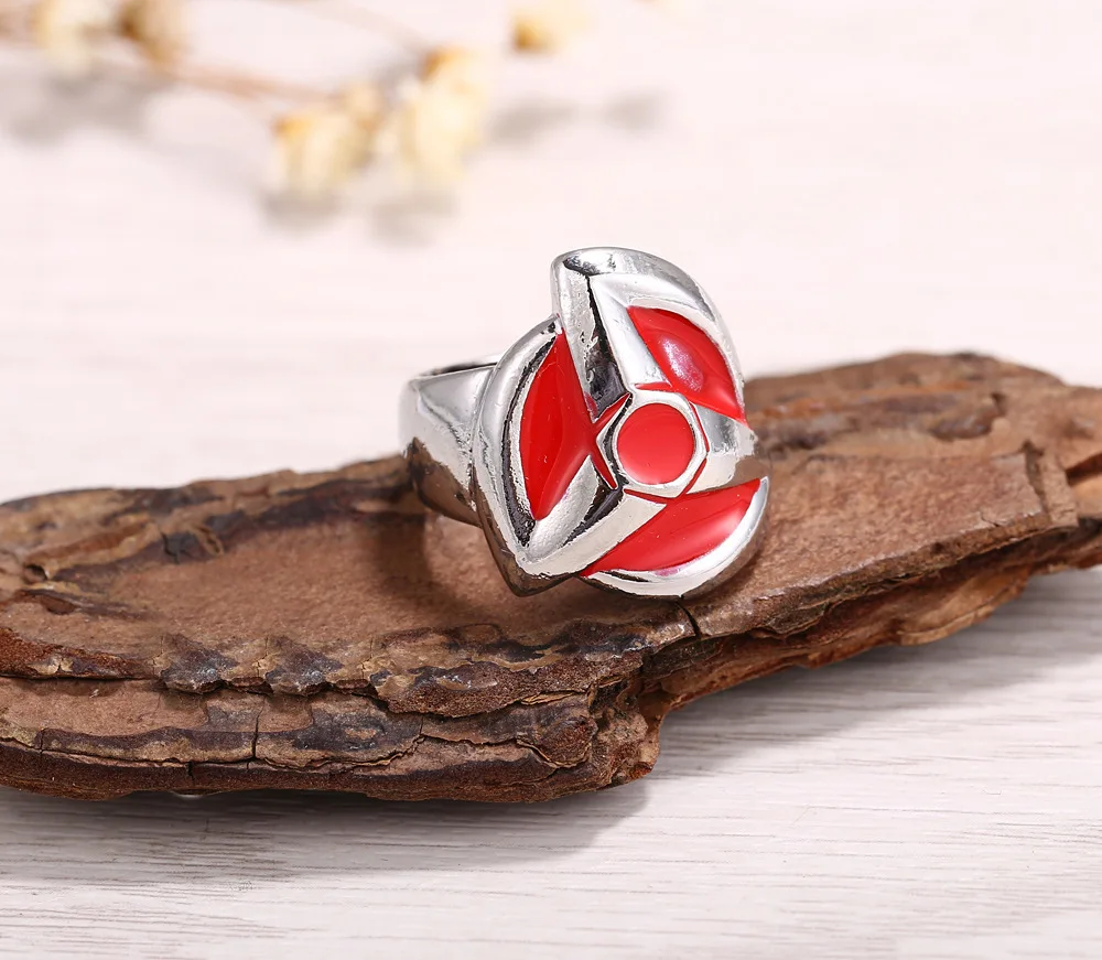 Wholesale hot sale animation Akatsuki cosmic Bo Sosuke metal alloy ring