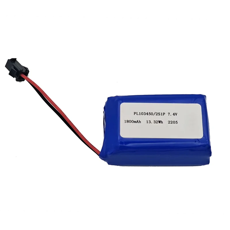 Аккумуляторная батарея OEM Lipo аккумуляторная литий-полимерная 2S 2000mah 7 4 v 103450 1800mah
