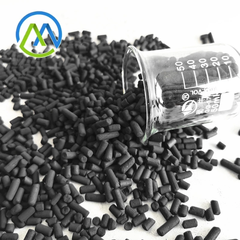 Zhengyuan Manufacture Export 4mm Columnar Coconut Shell Activated Carbon for Solvent Recovery