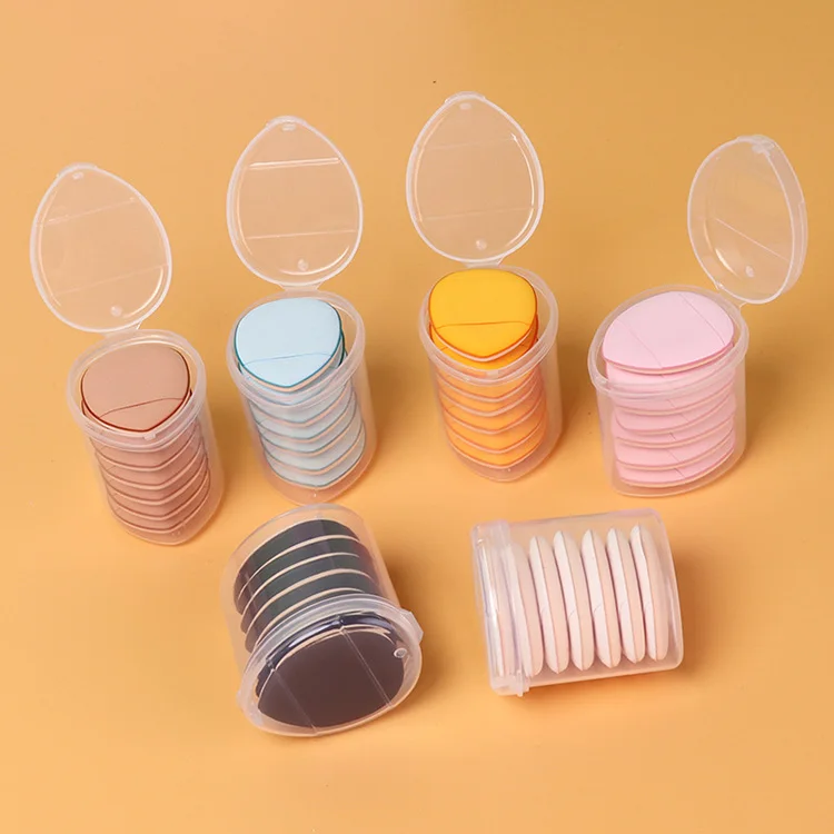 New Thick Leather Marshmallow Cosmetic Puff Makeup Sponge Finger Air Cushion Thumb Powder Puffs For Concealer Make up Puffs