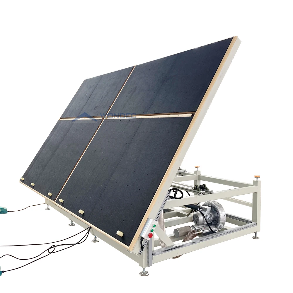Air Float Flotation Glass Breaking Breakout Tilting Table for Manual Cutting of Glass Sheets