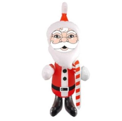 2024 Navidad Supplies Decor Outdoor Christmas Inflatable Decoration Blow Up Santa Claus Playing The Guitar Xmas Holiday Party