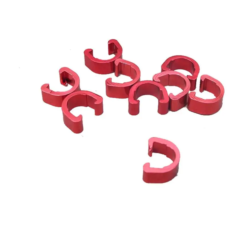 
Bicycle brake line gear cable housing rail brake buckle bicycle accessories cable bicycle mountain bike C-type buckle hose 