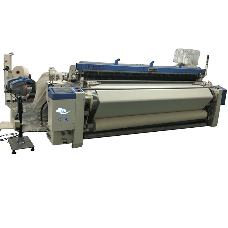 Cheap high speed double beam big weaving water jet loom for silk fabric