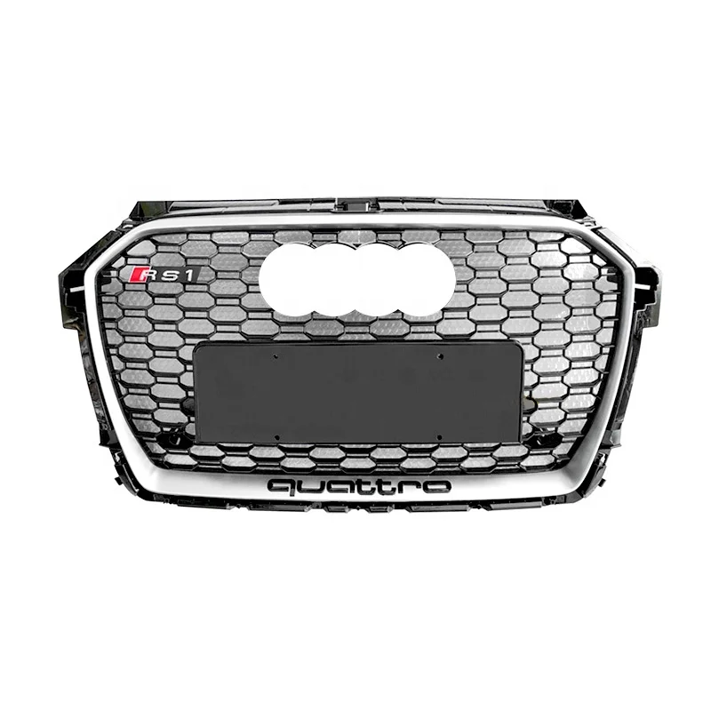 
RS1 Grill For Audi A1 S1 front bumper grille for Audi A1 S1 8X Grill 2016 2017 2018 