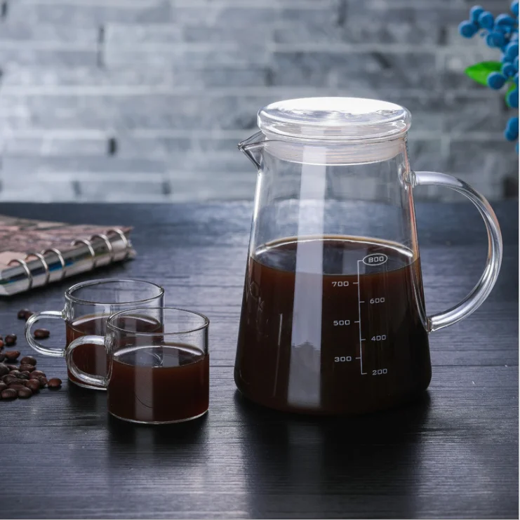 Glass Coffee Pot Borosilicate Classic Glass Coffee Carafe Pot