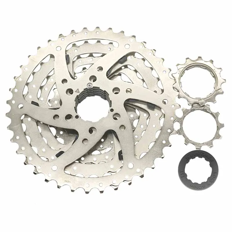 Sunrace 8s Speed CSM680 Cassette Sprocket for Mountain Bike 42T Freewheel Bicycle Flywheel 40T Silvery Bicycle Parts for SHImano