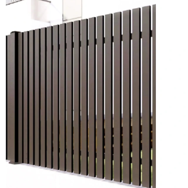 Outdoor Cheap 3d Metal Aluminum Privacy Trellis Gates Garden Fence Panels Modern Flooring Aluminium Alloy fence