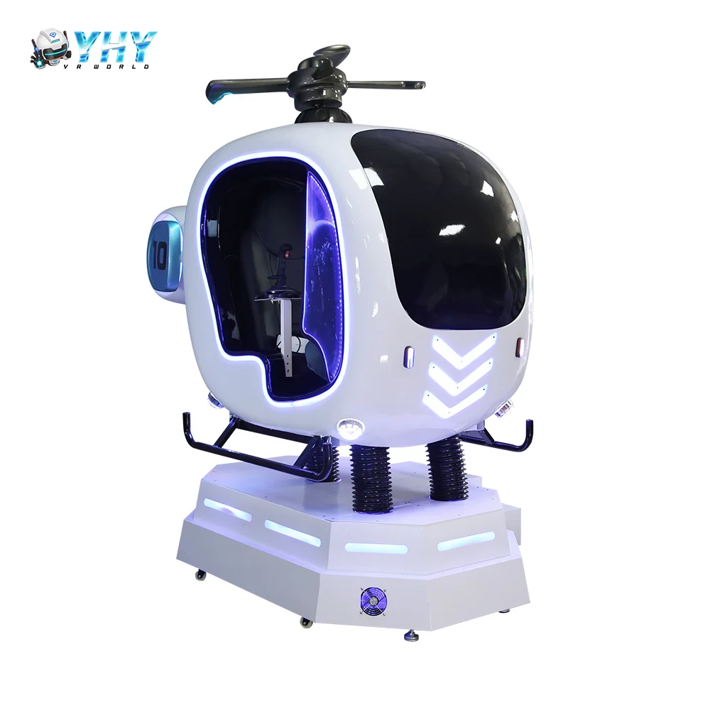 YHY Vr Flight Helicopter Simulator Machine 9d Vr Plane Games For Children / Kids vr flight
