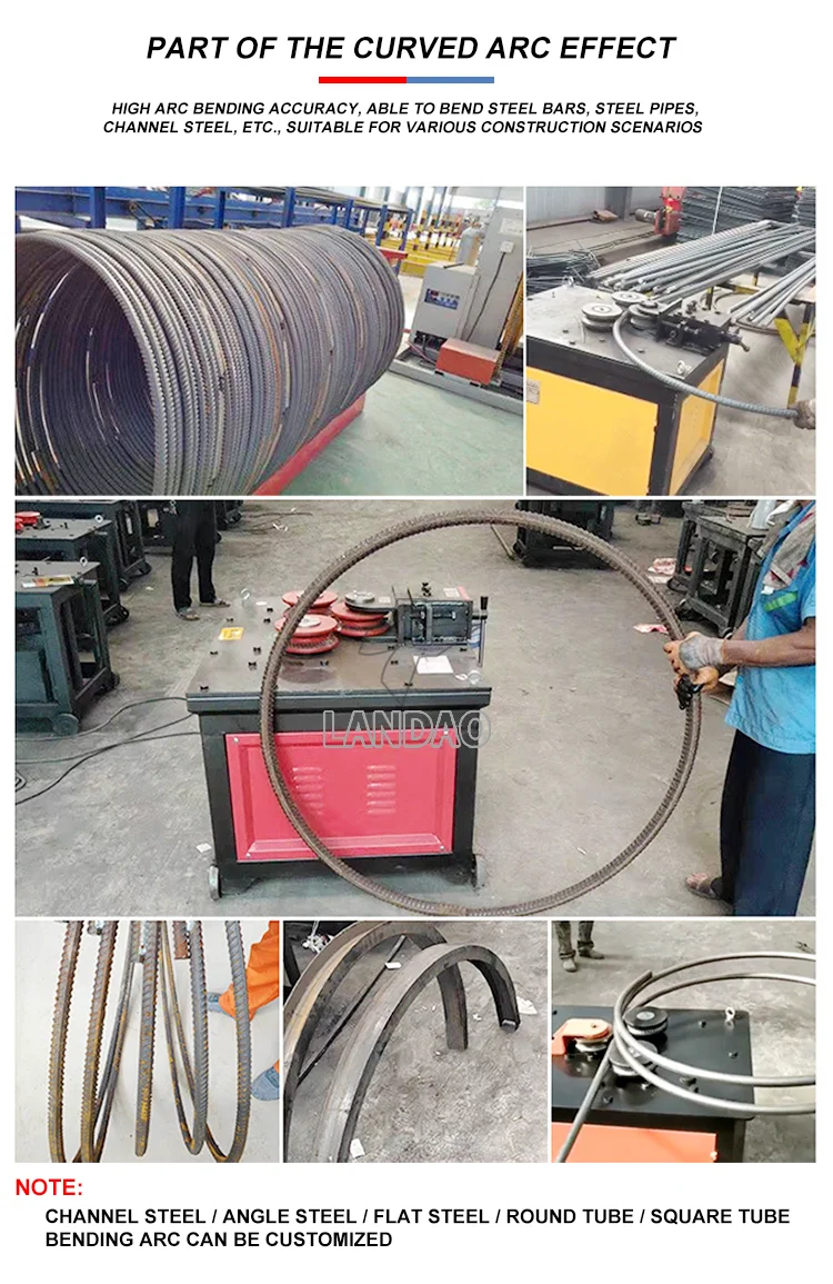 Small Electric Portable Stainless Steel Bender Pipe and Tube Bending Machine 