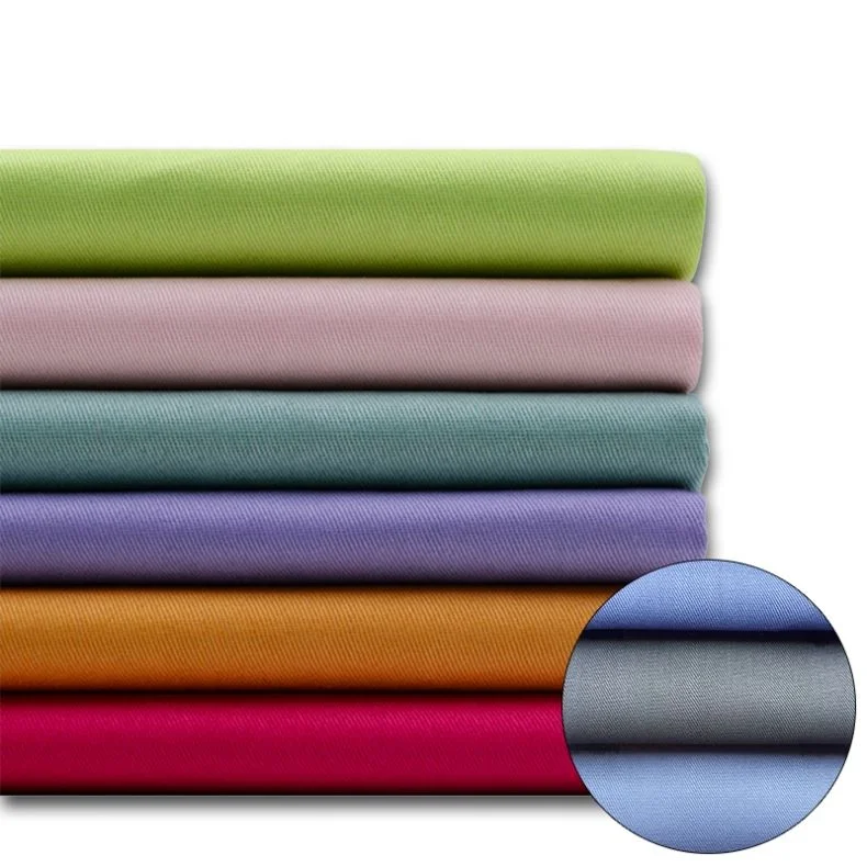 For Pants for Shorts Twill Fabric Cheap Stock Lot Fabric Zhejiang Wholesale Camouflage Woven Cotton Clothes Shoes Men Plain