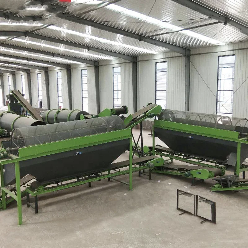 Complete Set Of Equipment For Organic Fertilizer Production Line Manure Treatment Equipment For Pig Farm Manure production