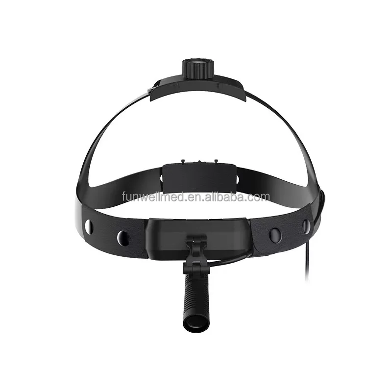 LED 3W ENT Wireless Surgical Headlamp Loupes Rechargeable Medical Headlight Head Lamp Black Color Dental Lamp