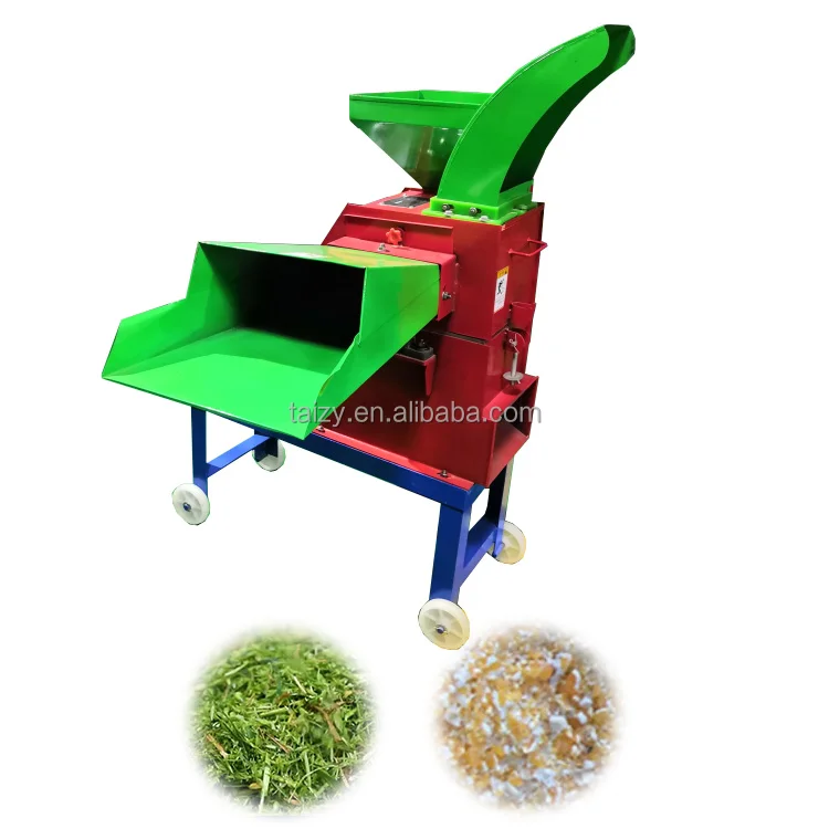 Agricultural machinery grass chopper hay cutting machine mesin chopper rumput