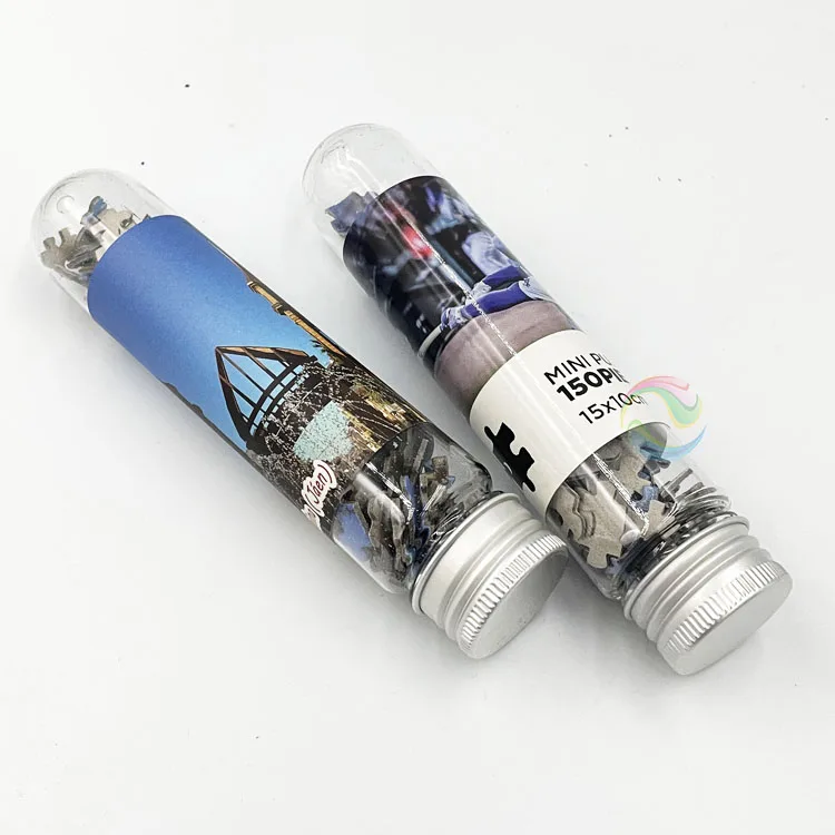 Factory Customizable Plastic Test Tube Puzzle Educational DIY Toy for Unisex Kids Made from Paper