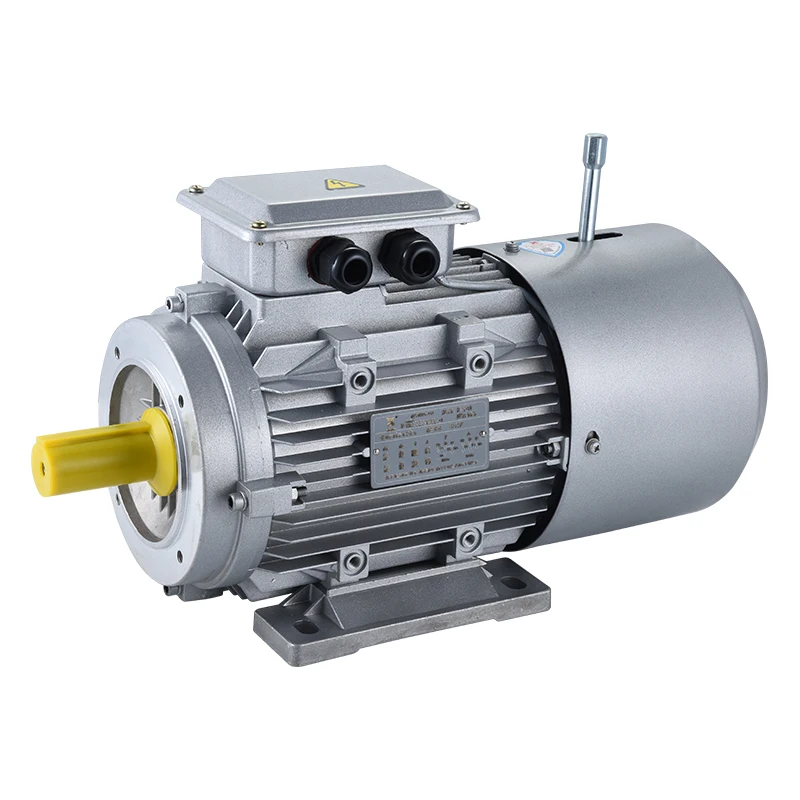 220V 380V ac motor YEJ 4P electro magnetic brake motor 3hp 4hp 5hp