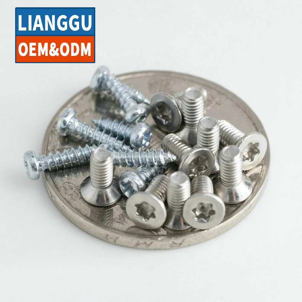 
Customized Round Head Precision Electronic Small Self-tapping Phillips Screws watch screw tornillos fasteners 