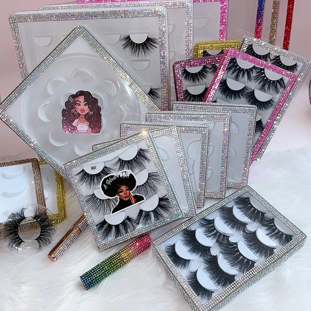 3D Mink Lashes Wholesale Custom Box Own Logo Brand Mink Eyelashes,lashes vendor