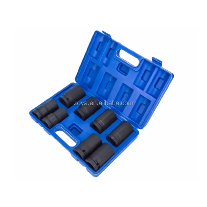 8pcs Tire Repair Tool Set 1/2inch Impact Socket Sets 27-36mm for Universal Car Tyre Repairment
