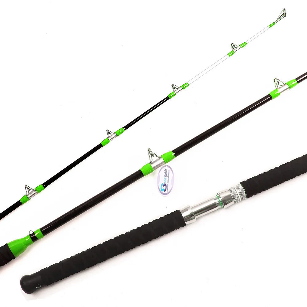 CFR005  fibre glass epoxy blank spiralled line fishing catfish rod