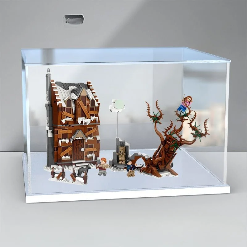 Transparent Display Case Showcase ore Display Box Showcase one Piece Storage Container Collection Box