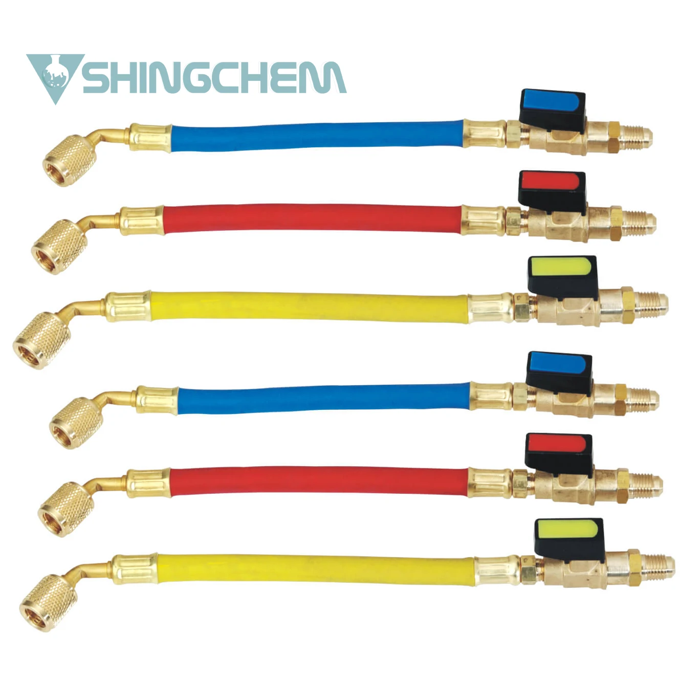 China  SHINGCHEM Professional Rubber Refrigerant Charging Hose