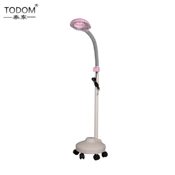 
DT-518L beauty salon lamp pink color cheap 5x magnifier lamp tattoo eyelash extension lamp with LED light 