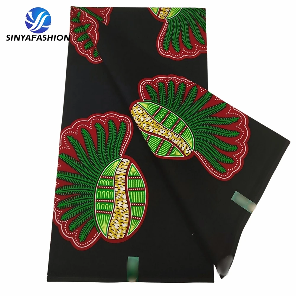 Sinya Hot Sale 100% Cotton Nigerian Ankara African Wax Prints Fabric for Garment Home Textile