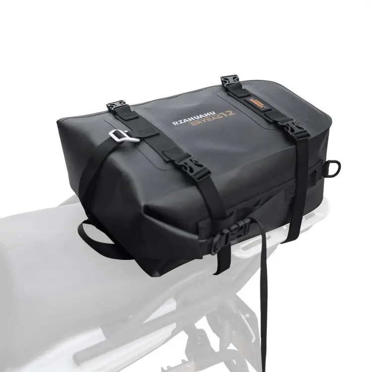 Motorcycle Side Bag Waterproof Heat Pressing Process 16L Large Capacity TPU  for Honda Yamaha Suzuki Motorcycle Tail Bag