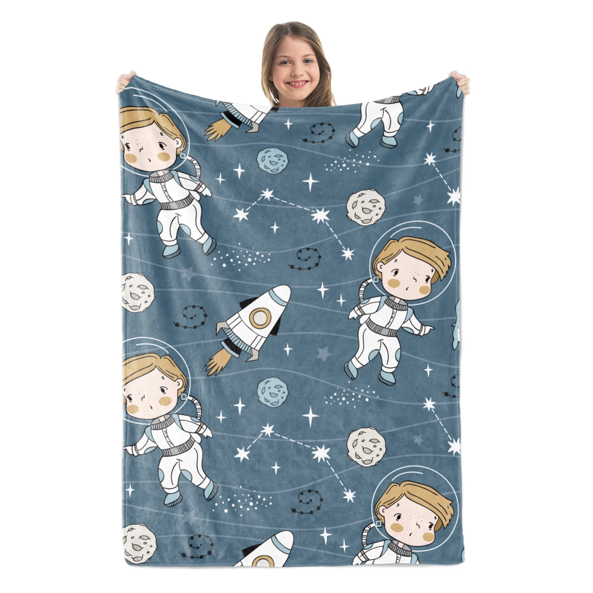 Custom Logo Microfiber Soft And Hairy Blanket Warm Fleece Reasonable Price Private-label Muslin Blanket