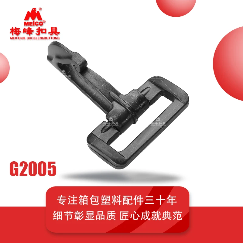 
Plastic bags hook buckle Hot Sale Black Belt buckle webbing/bag/camera bag plastic swivel snap hook 