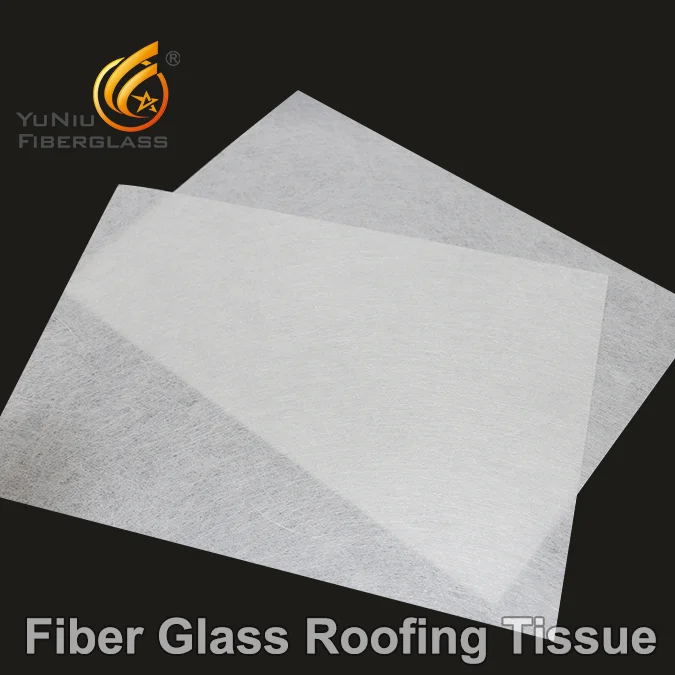 High quality Fiberglass Surface Mat low price Fiberglass Tissue Mat for FRP roofing sheet